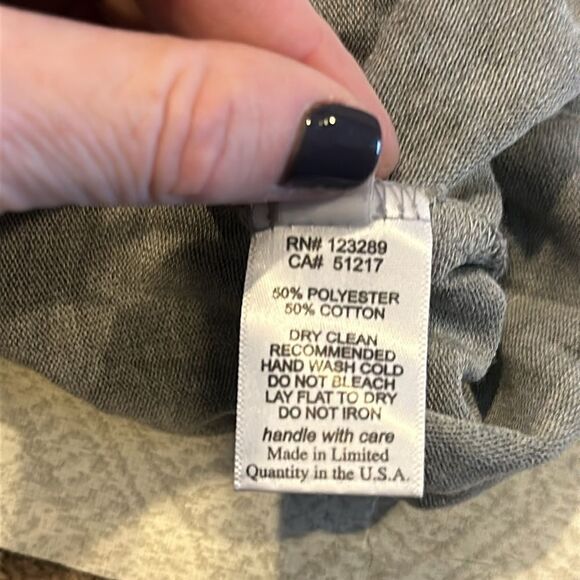 Lauren Moshi Girls Peace Love Harmony Grey Joggers - Picture 7 of 7